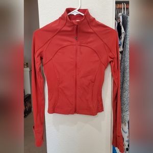 Lululemon Ribbed Crop Define Jacket in Cayenne Size 4